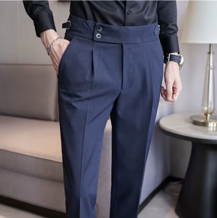 Spodnie Sartorialne Turin (High Waist & Gurkha Cut)