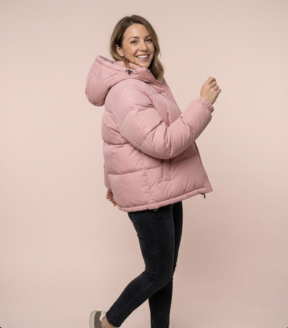Kurtka Puchowa – ocieplana, oversize