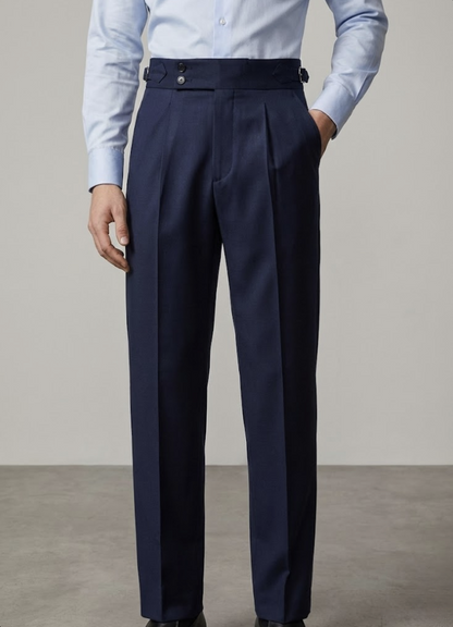 Spodnie Sartorialne Turin (High Waist & Gurkha Cut)