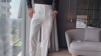 Spodnie Sartorialne Turin (High Waist & Gurkha Cut)